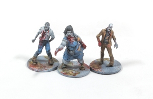 Fatty, with Walker escort (exclusive to the Walk of the Dead Set 2)